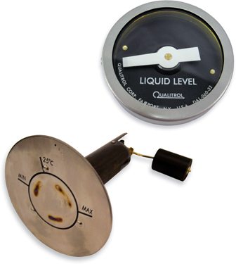Qualitrol 029 vertical oil level gauge vault transformer oil level indicator